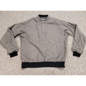 ZR Zero Restriction Jacket Mens Large Herringbone Golf Performance Pullover‎